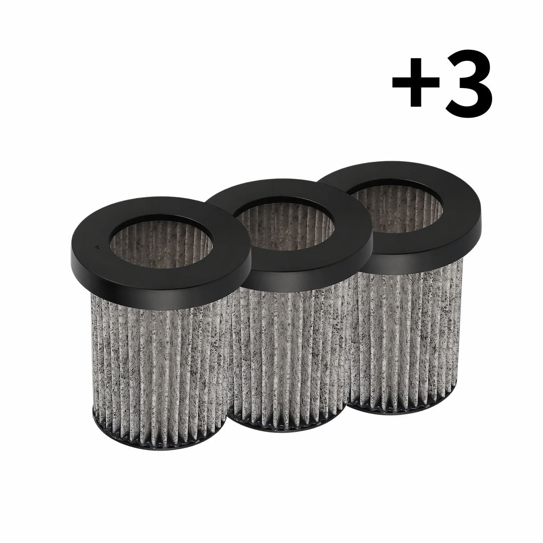 3 Filtros Adicionales de Repuesto - Aspirador Turbo PRO 230W