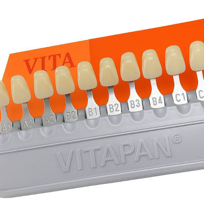 Guía Dental 16 o 29 Tonos para Blanqueamiento y Compara — vista frontal
