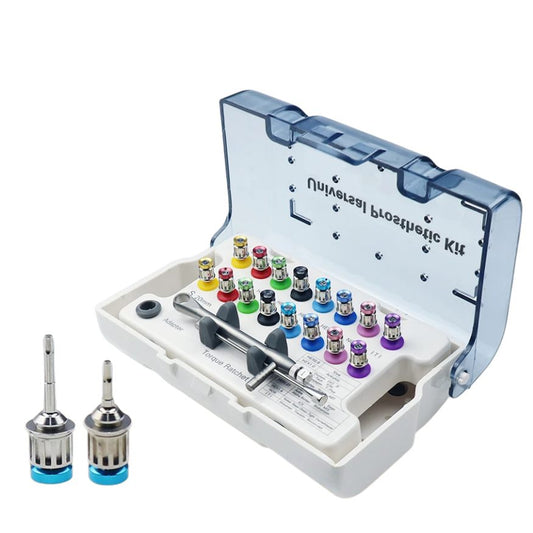 Kit Completo para Restauración de Implantes Dentales — vista frontal