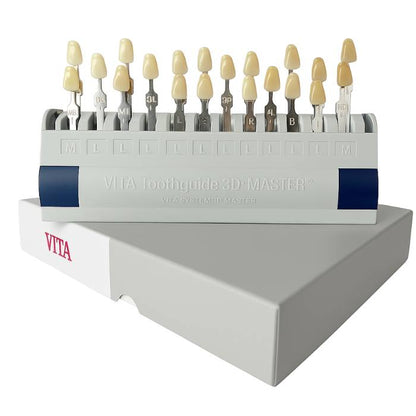 Guía Dental 16 o 29 Tonos para Blanqueamiento y Compara diseño compacto