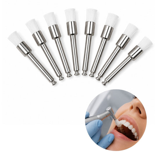 100 pcs Cepillos de Pulido Dental Desechables