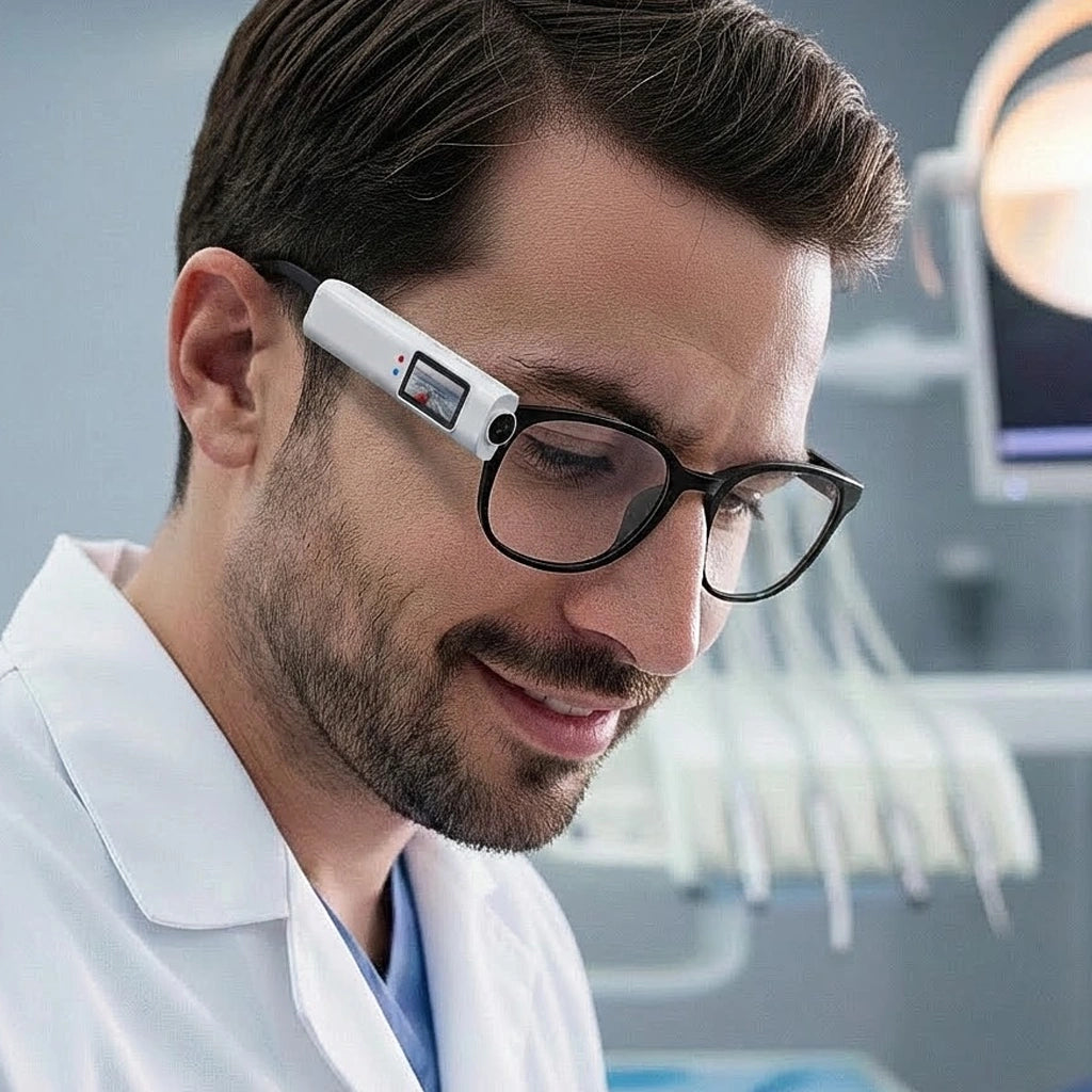 Mini Cámara 2.7K con Visión en Primera Persona para Lup kit completo odontología