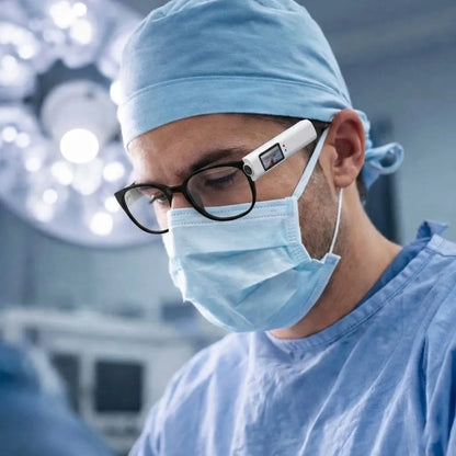 Mini Cámara 2.7K con Visión en Primera Persona para Lup usado en clínica dental