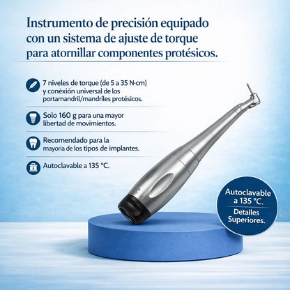 Llave de Torque Dental Universal para Implantes – 12 Pu usado en clínica dental