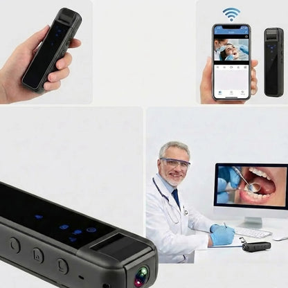 Mini Cámara de Bolsillo Full HD de Larga Duración usado en clínica dental