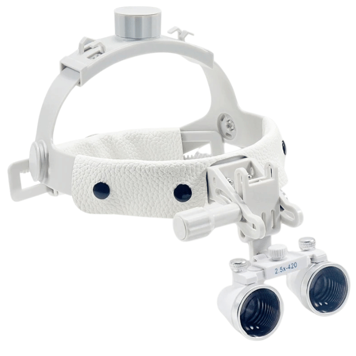 Lupa Pro Vision con Lentes de 2.5x o 3.5x (sin Lámpara — vista frontal profesional