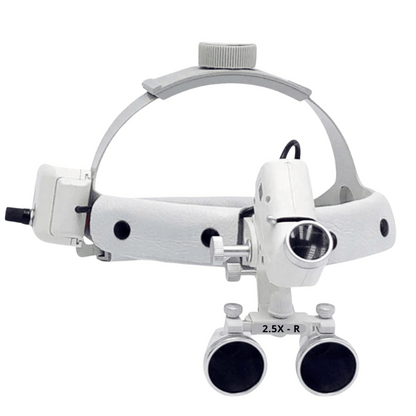 Lentes de Cirujano con Lámpara Pro Vision Profesional detalle técnico de alta calidad