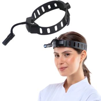Lámpara Frontal M-Black de 5 Vatios con Ajuste de Inten — vista frontal profesional