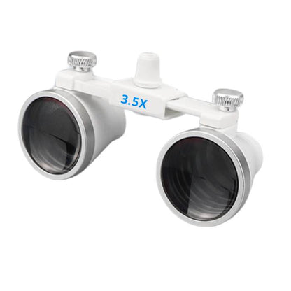 Lentes de 2,5x o 3,5x para la Lupa Pro Vision/Pro VIsio usado por odontólogo en clínica