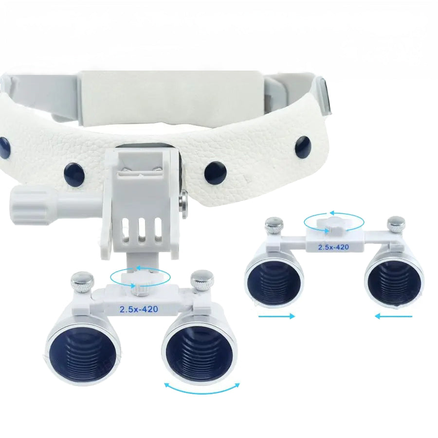 Lupa Pro Vision con Lentes de 2.5x o 3.5x (sin Lámpara detalle técnico de alta calidad