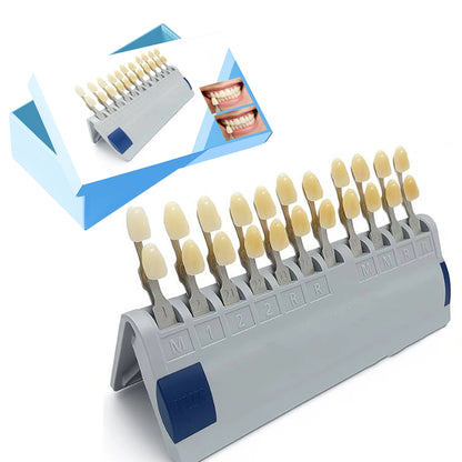 Guía Dental 16 o 29 Tonos para Blanqueamiento y Compara — vista frontal