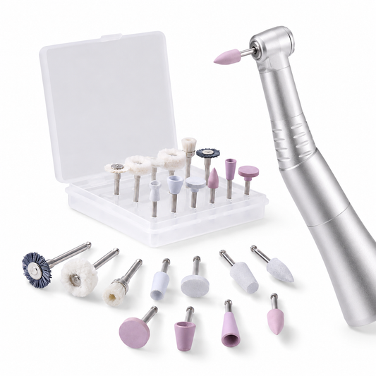 Kit de Pulido y Acabado Dental 12 Piezas