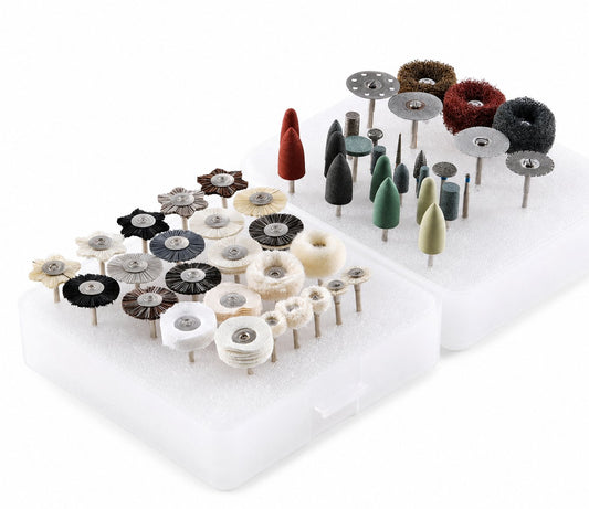 Kit de Pulido Dental 51 Piezas · Set Completo