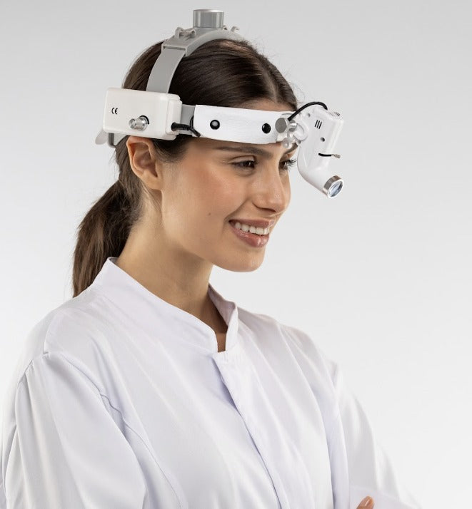 Lámpara Frontal Dental/Medica Pro Vision de Alta Potencia