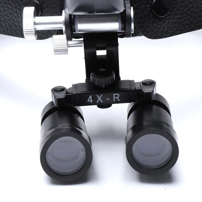 Lupa Pro Vision Max con Lentes de 4x y Lámpara de 65.00 usado por odontólogo en clínica