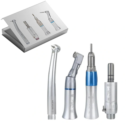 Set con 4 Piezas de mano odontológicas de Alta y Baja v — vista frontal