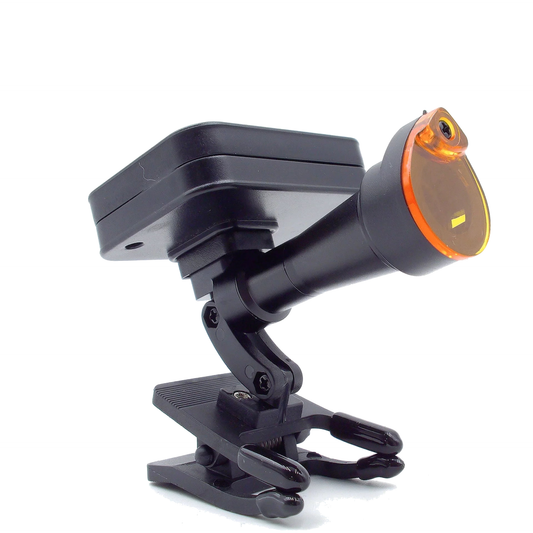 Faro LED inalámbrico para lupas con filtro óptico ámbar — Madicaza