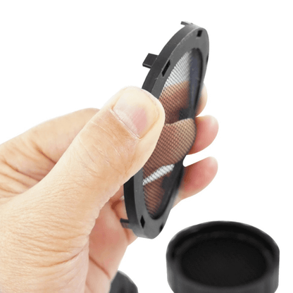 Soporte Carillas Dentales para la Manipulación y Limpie — vista lateral ergonómica